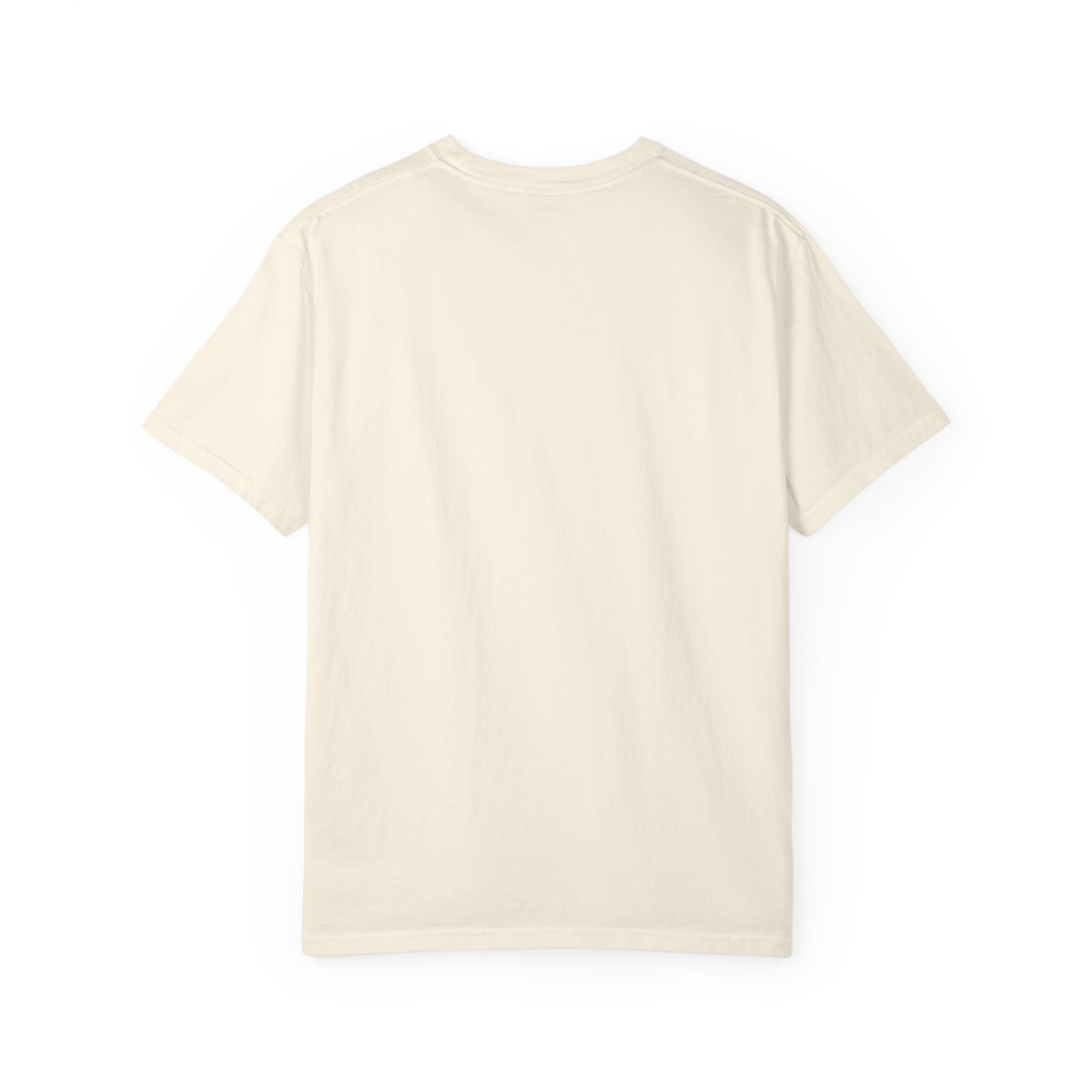 ILT Signature Circle Tee ivory blank back view